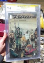 Image Comic, Todd, the Ugliest Kid on Earth #1, CGC Signature Series, graded 9.4 and slabbed.
