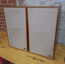 A pair of Acoustic Research AR3a speakers. Re-foamed and appear working.