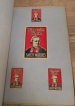 Australia and New Zealand, two albums, collection of matchbox labels, early to mid 20th century,