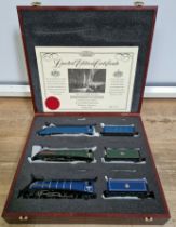 A Bachmann Branch Line limited edition three loco set; Commonwealth of Australia, with certificate &