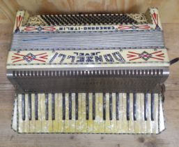 A vintage Donzelli jewell accordion.