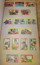 China, one album, extensive collection of Chinese matchbox labels, mid 20th century, figures,