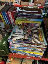 A collection of 30 Viz annuals together with 20 Viz magazines.