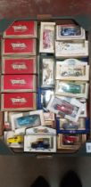 28 boxed Lledo model vehicles