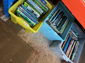 Railway interest - 3 crates of books, approx. 100 titles