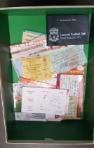 Approximately 80 football tickets, 1970s to date.