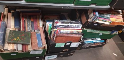 20 boxes of books including vintage Punch, Girls Own Annual etc