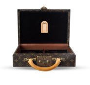 A LOUIS VUITTON JEWELLERY BRIEFCASE CIRCA 1980s  Measures: 31.8cm by 22cm by 9.8cm, S serial number.