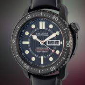 A GENTLEMAN'S PVD COATED STAINLESS STEEL BREMONT BRITISH MILITARY CLEARANCE DIVER SUPERMARINE