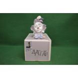 Lladro bust of Clown No. 5610, with original box Please note descriptions are not condition reports,