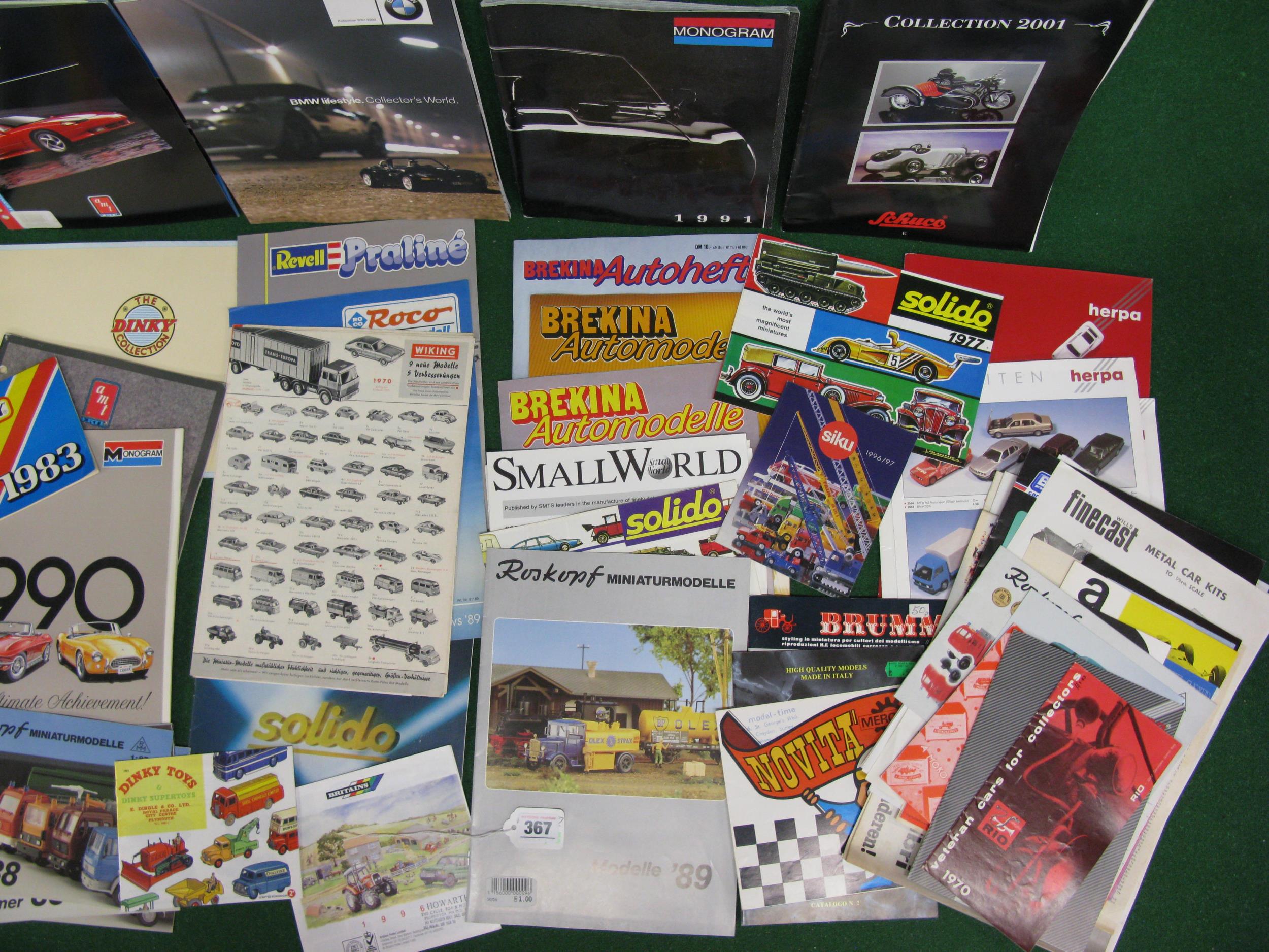 Box of model car catalogues to include: Mercury, Solido and other Continental manufacturers, - Image 4 of 4