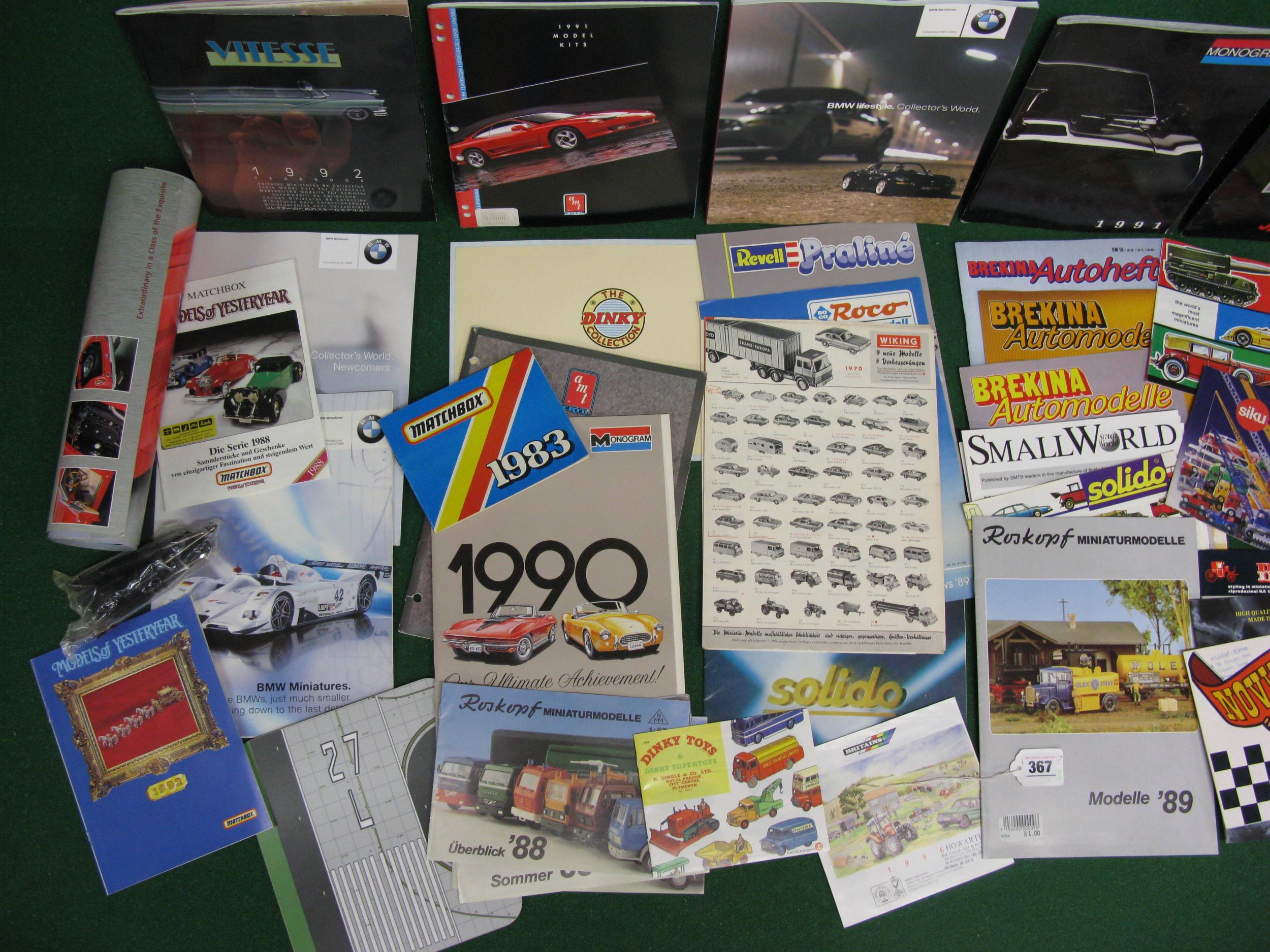 Box of model car catalogues to include: Mercury, Solido and other Continental manufacturers, - Image 3 of 4