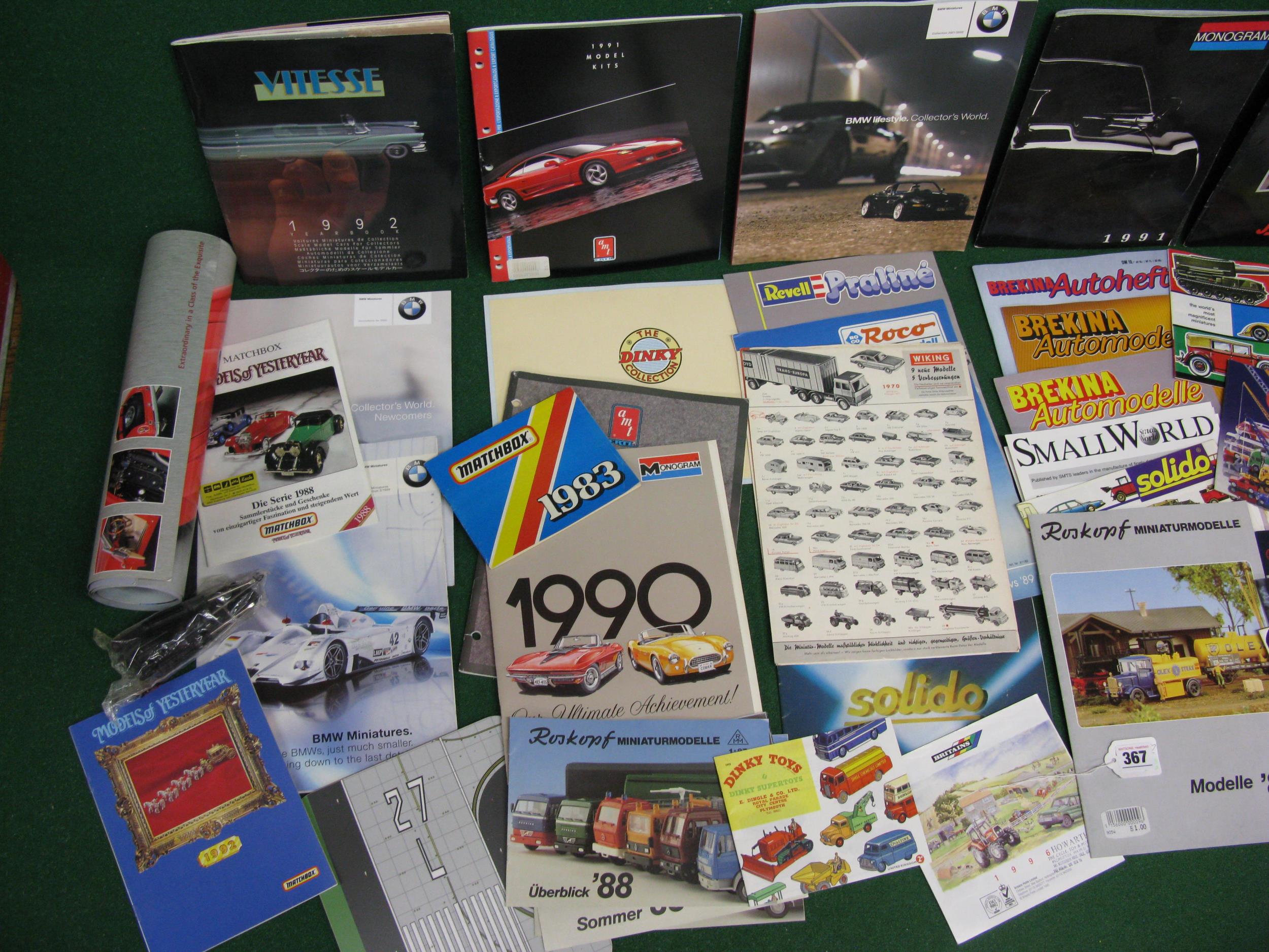 Box of model car catalogues to include: Mercury, Solido and other Continental manufacturers, - Image 2 of 4