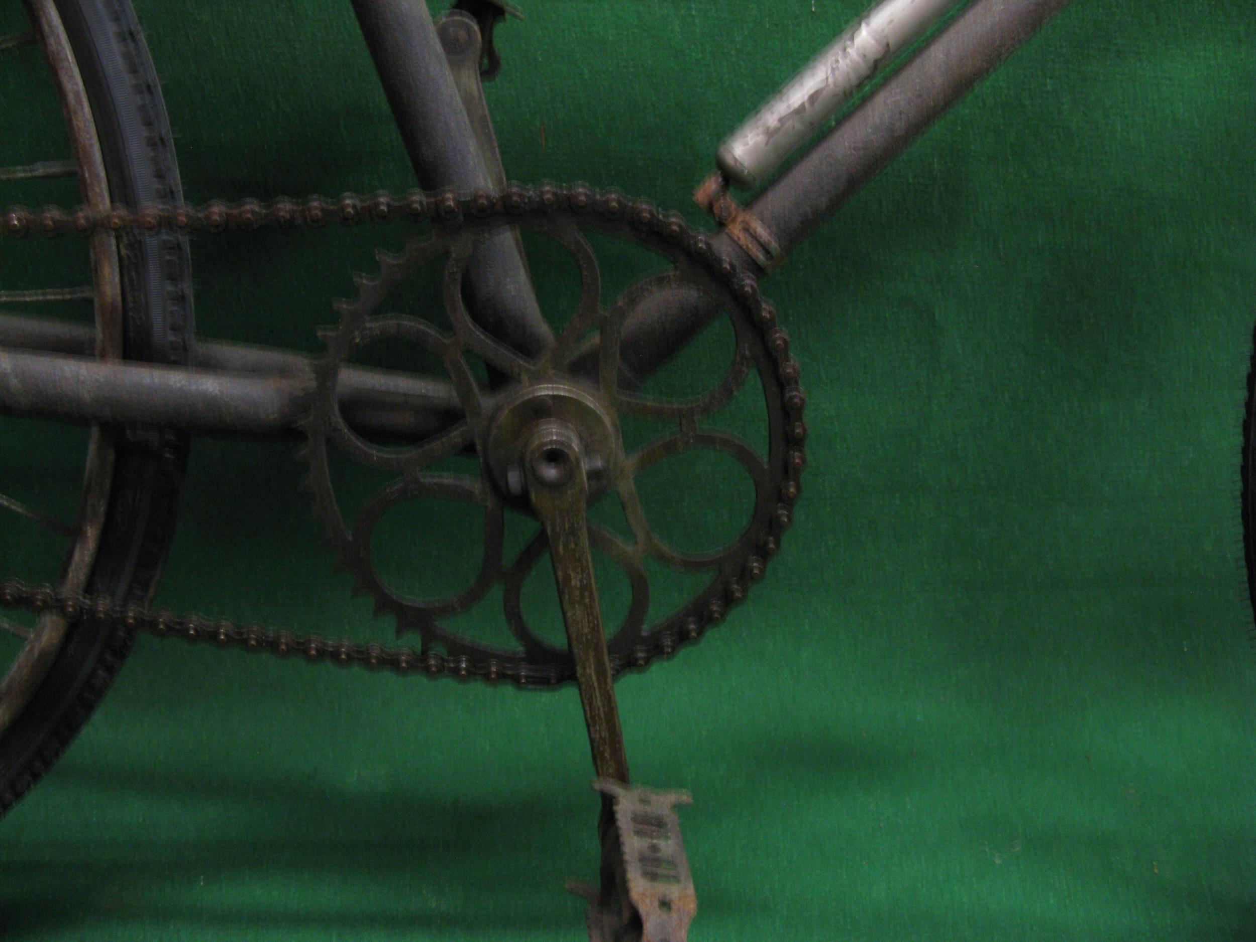 French manufacturers of weapons and bicycles St-Etienne gentleman's bicycle with leather saddle, - Image 4 of 6