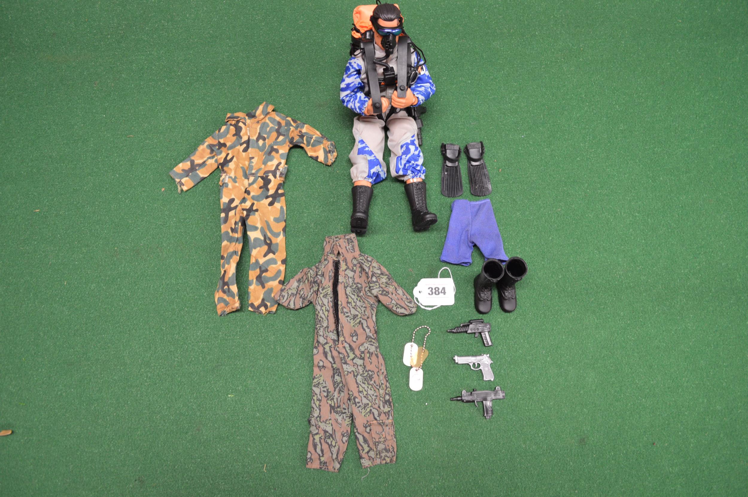 Quantity of 1990's boxed Action Man items to include: Heligun, Maxicopter, 4x4, Moonraker Space - Image 2 of 3