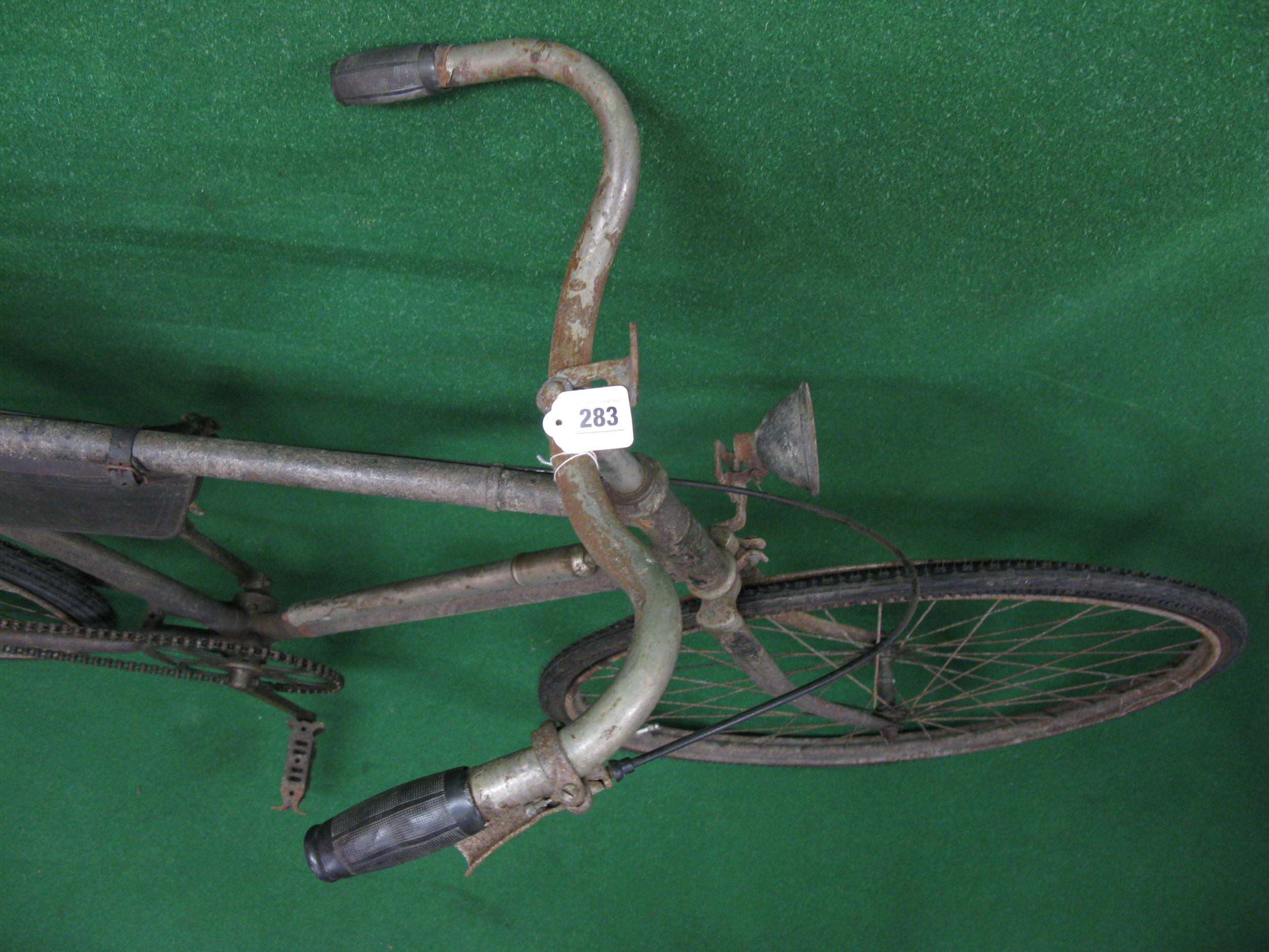 French manufacturers of weapons and bicycles St-Etienne gentleman's bicycle with leather saddle, - Image 3 of 6