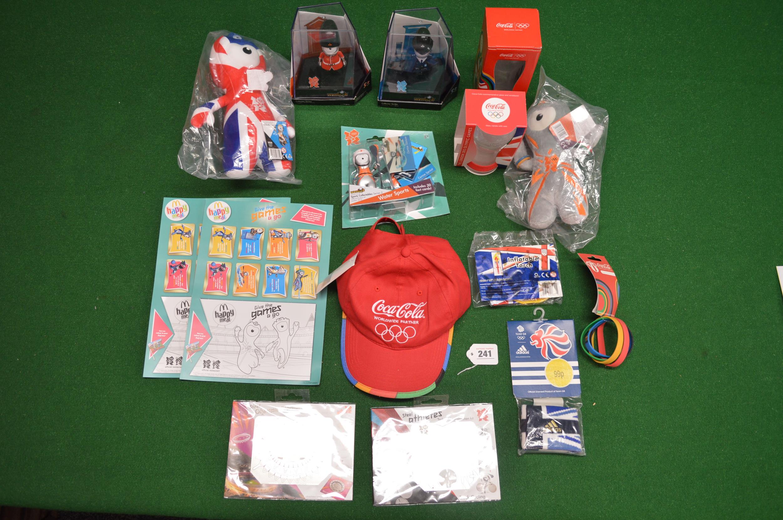 Collection of London 2012 Olympic Games and other memorabilia to include Wenlock Collector Series