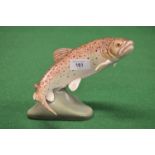 Beswick figure of a Trout number 2087 - 6.25" tall Please note descriptions are not condition