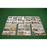 Group of 115 used and unused postcards of local interest relating to Uckfield, Buxted and Hadlow