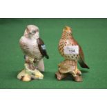 Beswick figure of a Song Thrush number 2308 - 5.5" tall retaining Beswick sticker on base together