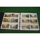 An album containing 453 used and unused postcards and photographs of local interest relating to