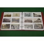 An album containing 328 postcards and photographs relating to Sussex and other villages and towns to