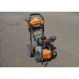 Wilks USA TX750 petrol pressure washer (untested) Please note descriptions are not condition