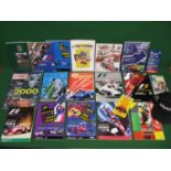 Quantity of 1990's Formula 1 programmes from Silverstone, Nurburgring, Estoril, Monza, Magny-Cours