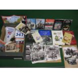 A participant's collection of London-Brighton memorabilia to include: old programmes, black and