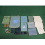Quantity of Civil Aviation booklets, instruction manuals, regalia and flight log books from a