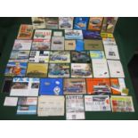 Quantity of 1950's, 1960's and 1970's sales brochures for Austin, Ford, Vauxhall, Jaguar, Hillman,
