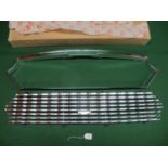 Boxed new old stock radiator grill and surround for an Austin/Morris 1100 Mk2 in BMC wrapping, as