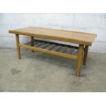 Mid century coffee table - 44" wide Please note descriptions are not condition reports, please