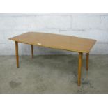 Mid century coffee table - 41" wide Please note descriptions are not condition reports, please