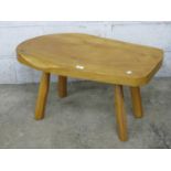 Tree trunk slab coffee table - 32" wide Please note descriptions are not condition reports, please