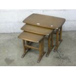 Ercol Chedworth (957) nest of three tables - 24.5" wide Please note descriptions are not condition
