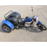 1996 Citroen Trike. Registration No. Q890 JTA. Chassis No. SABTVR05736348843. Engine No. 0488013431.