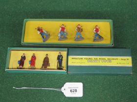1955 Dinky Toys No. 003 Miniature Figures For Model Railways Gauge O Passengers Box now