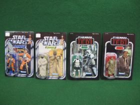 Four 2006 Kenner/Hasbro Saga Collection Star Wars Return Of The Jedi carded figures to comprise: