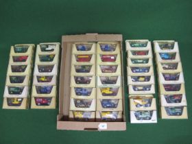 Forty one 1970's/1980's boxed Matchbox Models Of Yesteryear lorries, vans, buses and cars Please