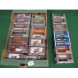 Twenty one early 1990's OOC 1:76 scale buses, trolley buses and coaches in various liveries to