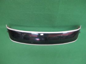 Substantial sun visor with aluminium surround and mounting brackets - 48" wide (possibly for a VW