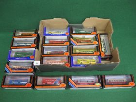 Seventeen boxed EFE 1:76 scale Leyland Nationals in different liveries to include: United,