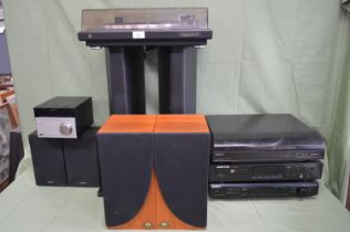 Quantity of audio equipment to comprise: Marantz CD5400 cd player, Sony PS-LX150H turntable, Sony