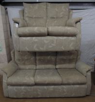 Modern G-Plan three seater sofa - 77" wide and two seater sofa - 54" wide, both 40" high Please note