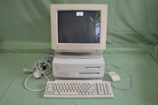 Apple Macintosh Performa 600 computer, screen, keyboard and mouse (untested) Please note