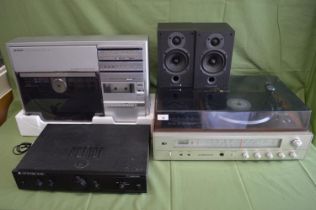 Quantity of audio equipment to comprise: Sharp VZ3500 in original box, Cambridge Audio A1 V3.0