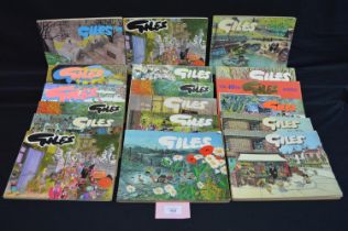Eighteen volumes of Giles to comprise issues : 19, 23, 25, two 28, 29, 30, 35, 38, two 39, two 40,