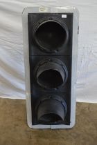 Re-wired to 240v traffic light (untested) - 45" tall Please note descriptions are not condition