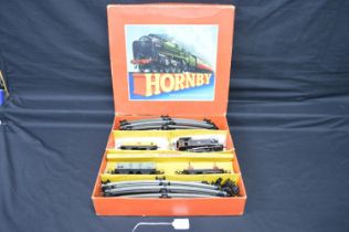 1950's/1960's boxed Hornby O gauge No. 45 Tank Goods Set Please note descriptions are not